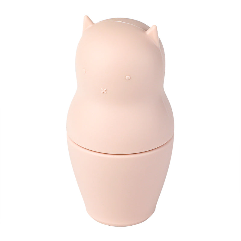 pink nesting doll silicone
