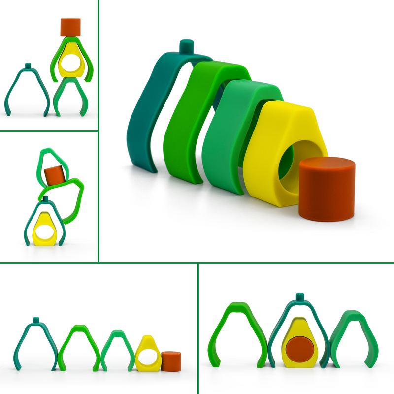 silicone avocado stacker ideas